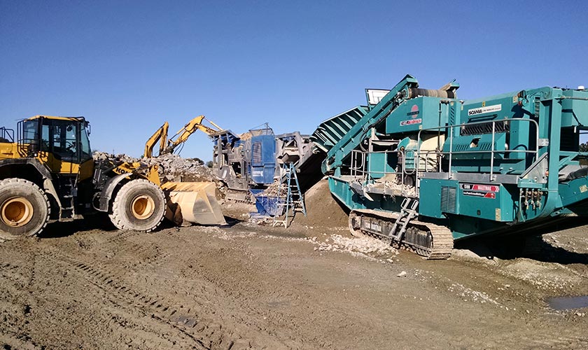 Concrete & Rock Crushing | Asphalt Crushing | Waste Material